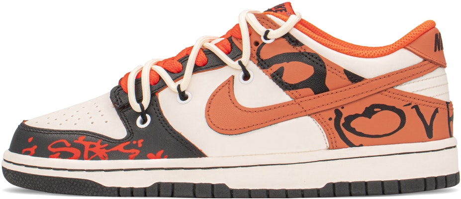 ナイキ ダンク LOW カスタム "落書き黒橙" (Nike Dunk LOW Custom "Graffiti Black Orange") DH9765-003(TeamA-DK女涂鸦泼墨) Buy ナイキ ダンク LOW カスタム "落書き黒橙" (Nike Dunk LOW Custom "Graffiti Black Orange") DH9765-003(TeamA-DK女涂鸦泼墨)