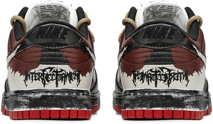 나이키 덩크 로우 '그라피티 블랙 레드' (커스텀) FD9762-061(TeamA-搞怪骨头) Purchase 나이키 덩크 로우 '그라피티 블랙 레드' (커스텀) FD9762-061(TeamA-搞怪骨头)