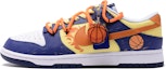 Order 【訂製球鞋】Nike Dunk 熱血籃球 塗鴉 潮流 百搭 解構 低筒 板鞋 男款 藍橙