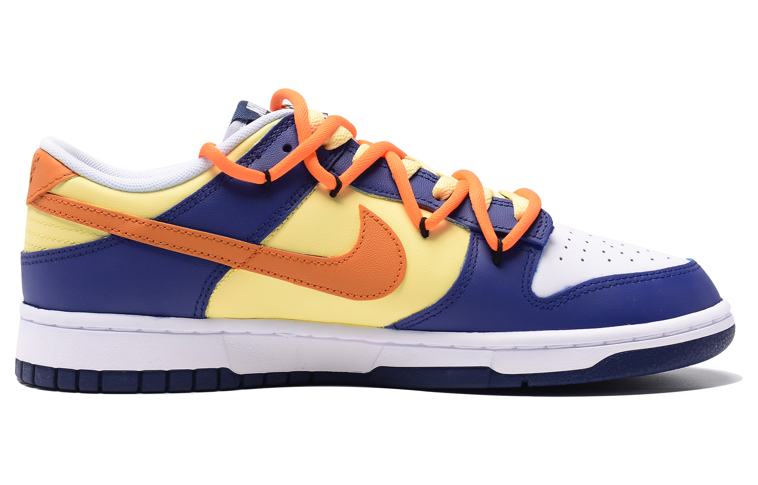 Lookbook [Zapatillas Personalizadas] Nike Dunk Low 'Graffiti Azul-Naranja' FQ8826-100(Team242-热血篮球)