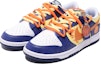 Shop 【訂製球鞋】Nike Dunk 熱血籃球 塗鴉 潮流 百搭 解構 低筒 板鞋 男款 藍橙