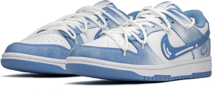 【カスタムシューズ】ナイキダンクLow「グラフィティブルーホワイト」 DV0833-400(TeamA-湛蓝涂鸦) Shop 【カスタムシューズ】ナイキダンクLow「グラフィティブルーホワイト」 DV0833-400(TeamA-湛蓝涂鸦)