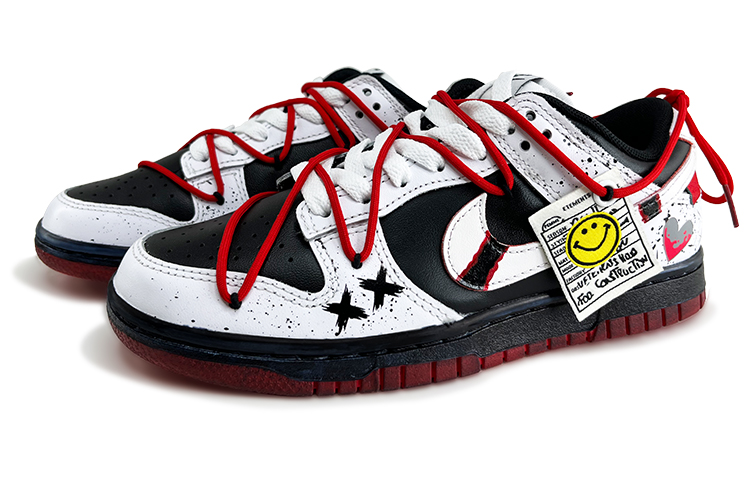 Lookbook [Custom Shoes] Nike Dunk Low 'Graffiti Deconstructed Black White' FD9762-061-444463