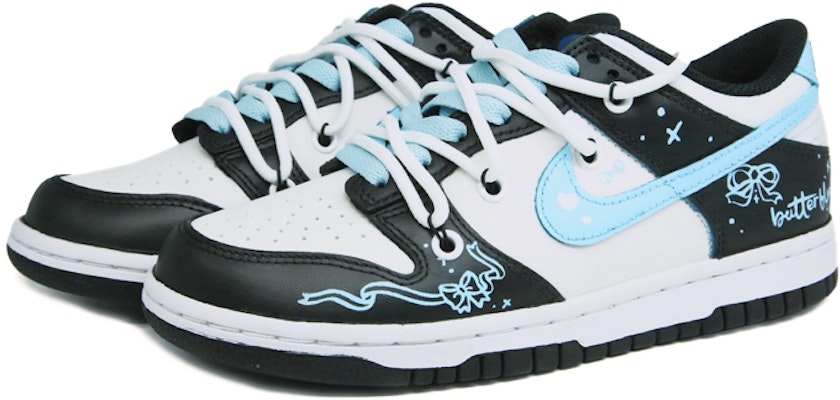 【定制鞋款】耐克Dunk低帮“涂鸦日记黑蓝” DH9765-104(Team175) Shop 【定制鞋款】耐克Dunk低帮“涂鸦日记黑蓝” DH9765-104(Team175)