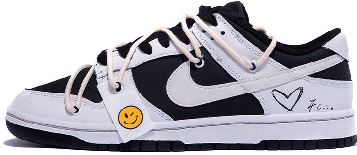 custom-shoes-nike-dunk-low-graffiti-grey