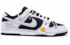 Order 【定製球鞋】 Nike Dunk Low 極簡風 在逃的塗鴉灰 復古 塗鴉 撞色 解構 情侶 低幫 板鞋 GS 灰黑