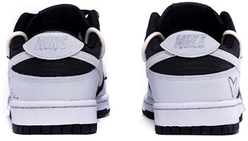 【定製球鞋】 Nike Dunk Low 極簡風 在逃的塗鴉灰 復古 塗鴉 撞色 解構 情侶 低幫 板鞋 GS 灰黑 Shop 【定製球鞋】 Nike Dunk Low 極簡風 在逃的塗鴉灰 復古 塗鴉 撞色 解構 情侶 低幫 板鞋 GS 灰黑