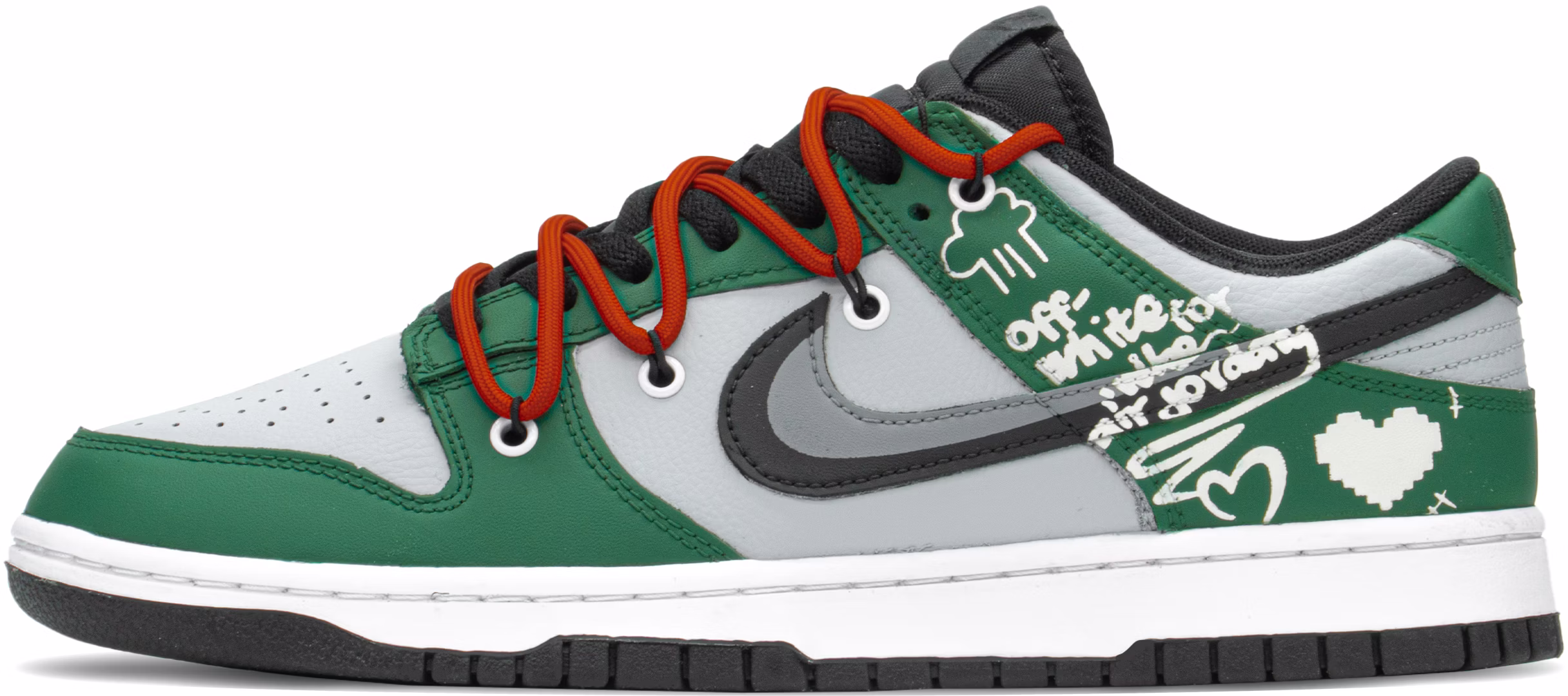 custom-shoes-nike-dunk-low-graffiti-love