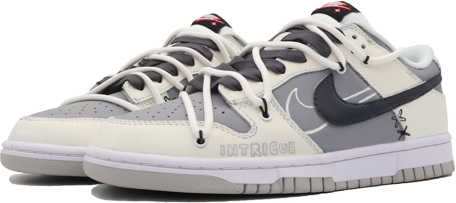 나이키 덩크 로우 '그라피티 오프화이트' (커스텀) DQ0380-001(Team53-女款漠白S-BOX) Lookbook 나이키 덩크 로우 '그라피티 오프화이트' (커스텀) DQ0380-001(Team53-女款漠白S-BOX)