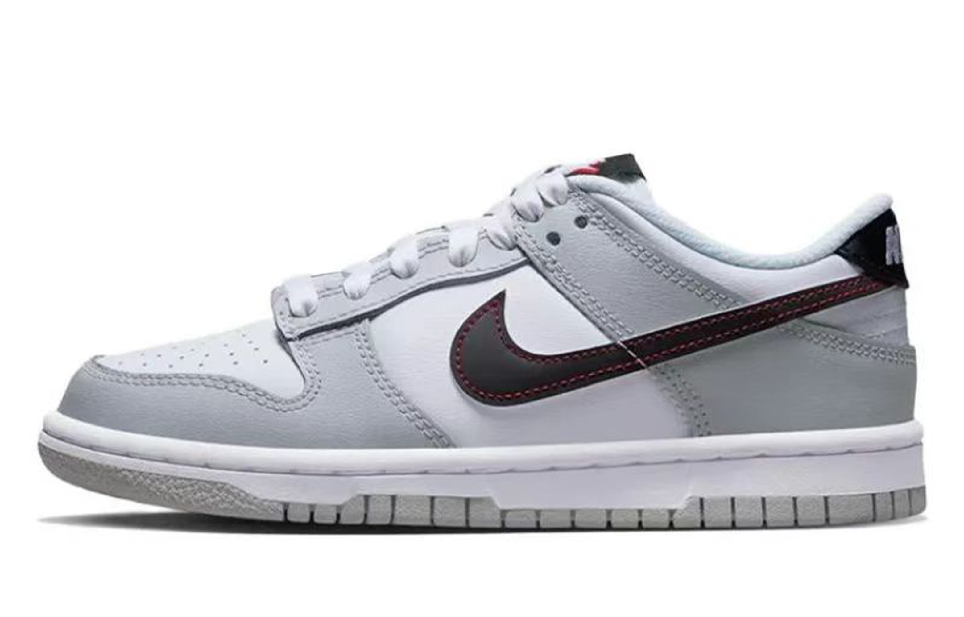 Details for 나이키 덩크 로우 '그라피티 오프화이트' (커스텀) DQ0380-001(Team53-女款漠白S-BOX)