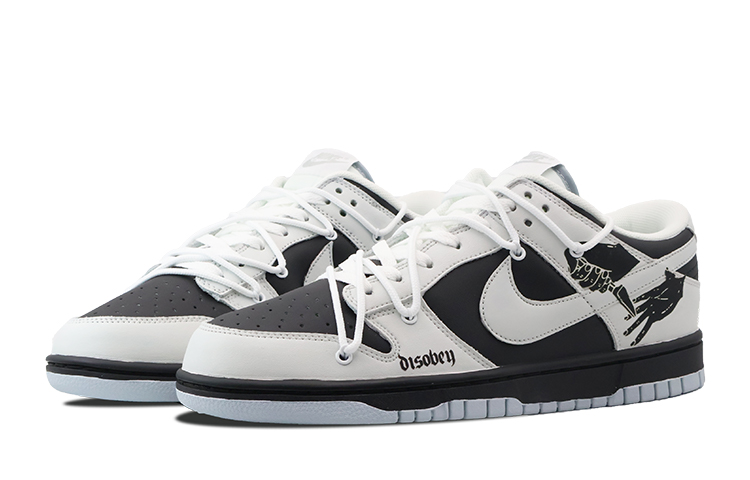 Buy [Custom Shoes] Nike Dunk Low 'Graffiti Punk Black' - Novelship
