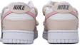 Shop 【定製球鞋】 Nike Dunk Low 塗鴉笑臉 高街 解構 塗鴉 龐克 情侶 低幫 板鞋 男款 米白粉