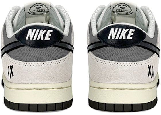 【定制鞋】耐克Dunk Low '涂鸦烟灰色' DO9776-001(TeamY-男款极简小众涂鸦雾霾灰) Shop 【定制鞋】耐克Dunk Low '涂鸦烟灰色' DO9776-001(TeamY-男款极简小众涂鸦雾霾灰)