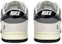 Shop 【定制鞋】耐克Dunk Low '涂鸦烟灰色' DO9776-001(TeamY-男款极简小众涂鸦雾霾灰)