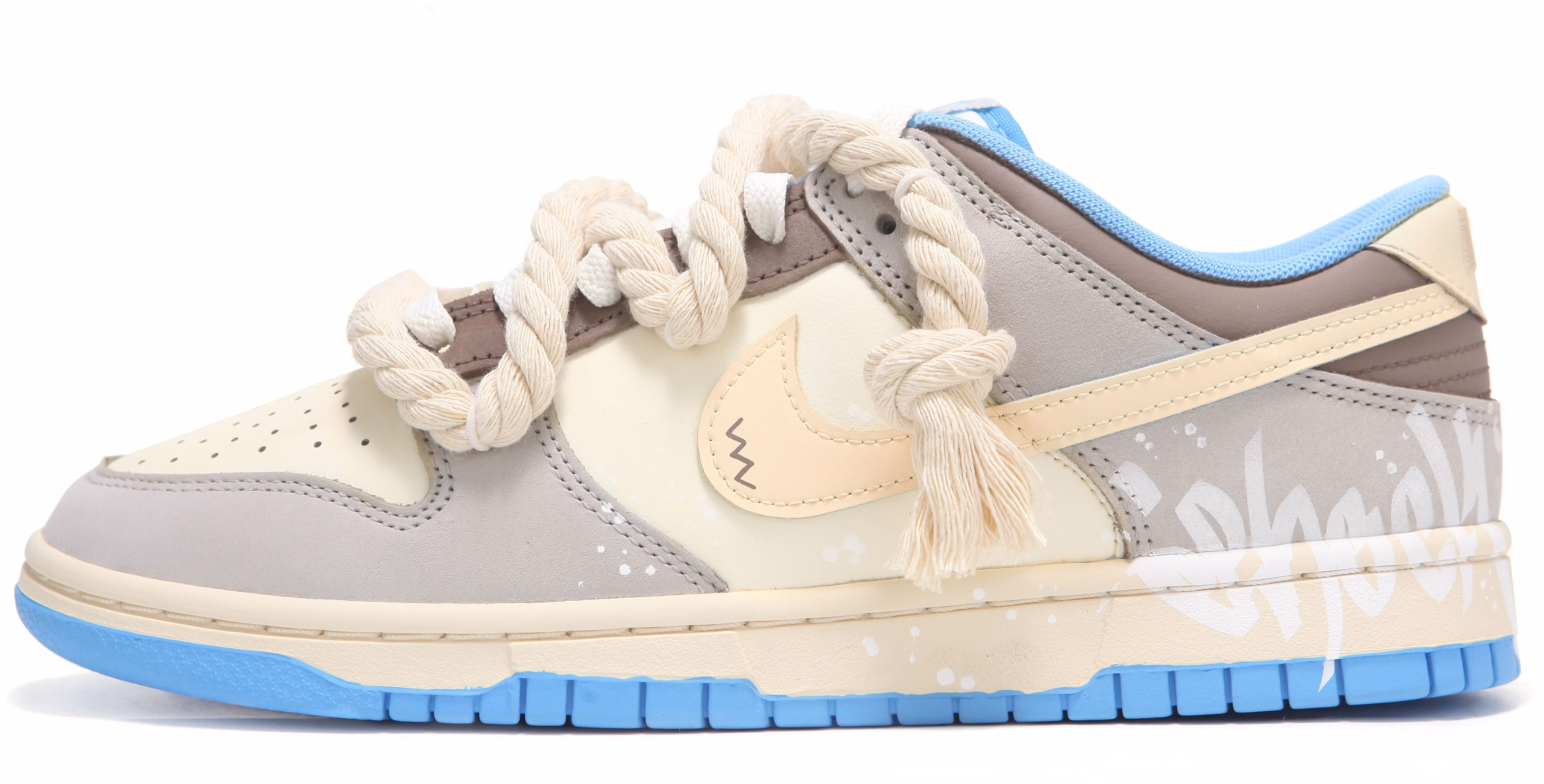 custom-shoes-nike-dunk-low-graffiti-splash-oxidized-vintage