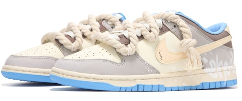 Zapatillas Nike Dunk Low 'Graffiti Splash Oxidizado Vintage' FN7488-133(Team24-男女款麻绳米灰色) Lookbook Zapatillas Nike Dunk Low 'Graffiti Splash Oxidizado Vintage' FN7488-133(Team24-男女款麻绳米灰色)