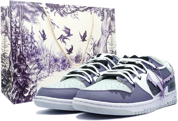 custom-shoes-nike-dunk-low-grape-lava