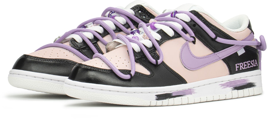 【客製化球鞋】Nike Dunk Low FZBB 葡萄汽水 防滑耐磨 低筒 滑板鞋 GS 黑紫 Lookbook 【客製化球鞋】Nike Dunk Low FZBB 葡萄汽水 防滑耐磨 低筒 滑板鞋 GS 黑紫