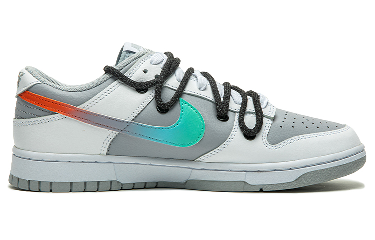 Order [カスタムシューズ] ナイキ ダンク ロー「グレー ブルー デコンストラクト」 DJ6188-003(TeamB-男款ow炫彩F-BOX)