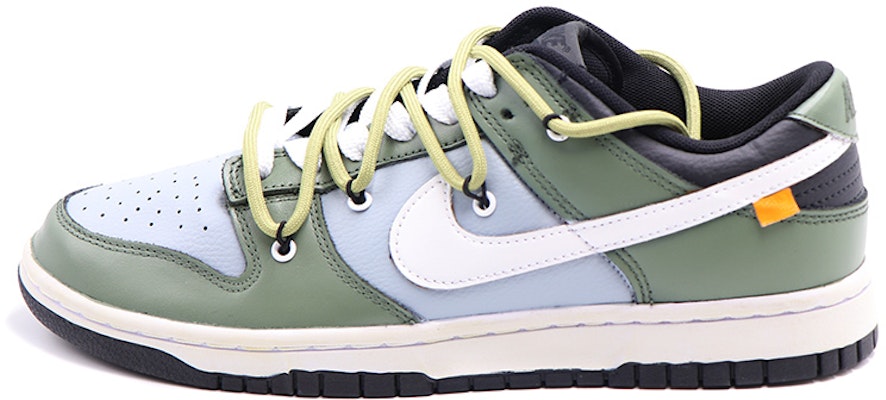 【定制球鞋】 Nike Dunk Low 解構鞋帶 美式休閒 低筒 鞋款 男款 綠黑 Buy 【定制球鞋】 Nike Dunk Low 解構鞋帶 美式休閒 低筒 鞋款 男款 綠黑