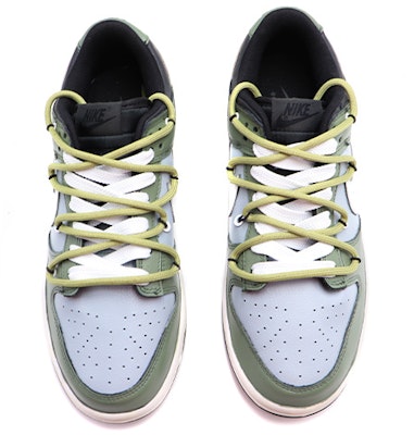 【定制球鞋】 Nike Dunk Low 解構鞋帶 美式休閒 低筒 鞋款 男款 綠黑 Shop 【定制球鞋】 Nike Dunk Low 解構鞋帶 美式休閒 低筒 鞋款 男款 綠黑