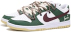 Lookbook 나이키 덩크 로우 '그린 해체' (커스텀) DV0833-100(Team拾伍-男款绿)