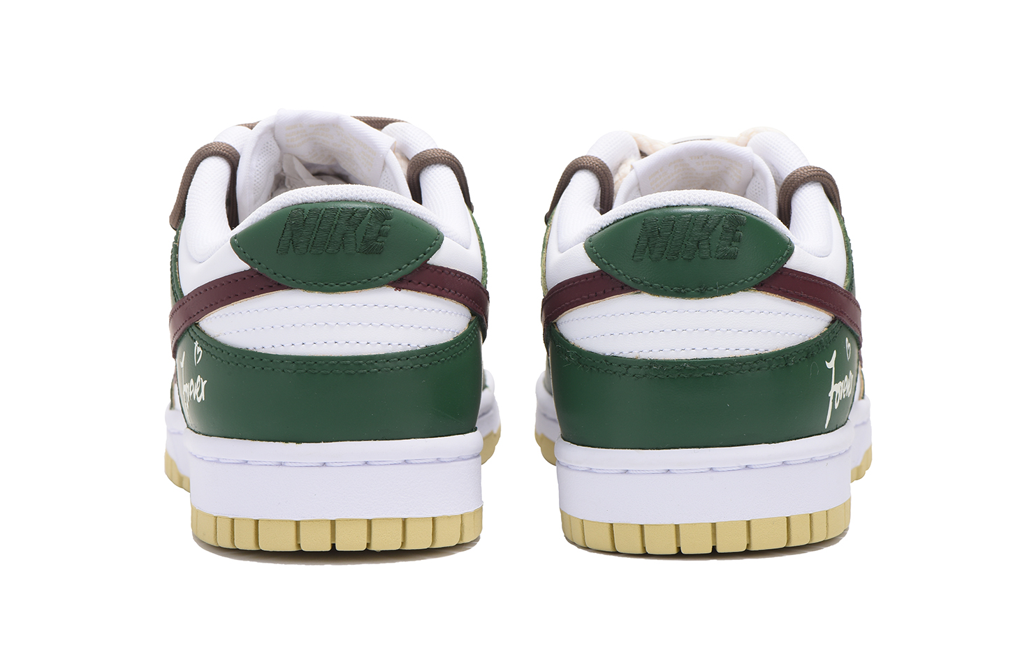 Shop 나이키 덩크 로우 '그린 해체' (커스텀) DV0833-100(Team拾伍-男款绿)