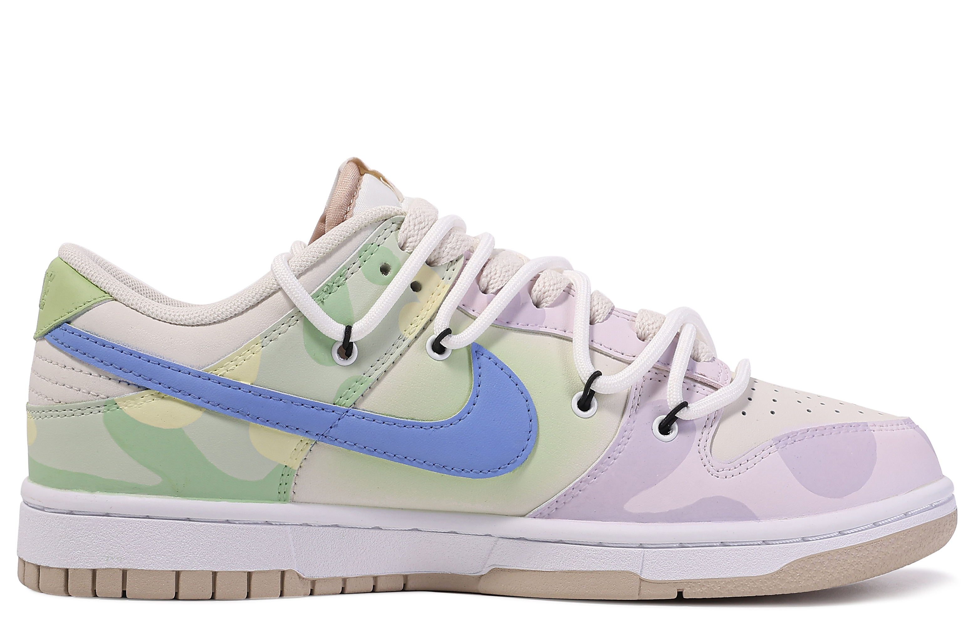 [Custom Shoes] Nike Dunk Low 'Green Flower' 圖 2