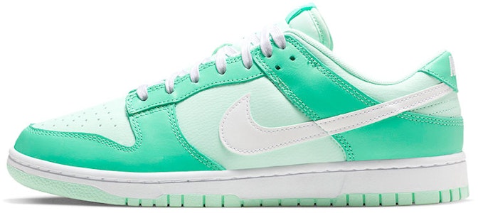 【定製球鞋】Nike Dunk Low 滑板少年 嘻哈高街 復古做舊 街頭風 漸變塗鴉 解構 低筒 板鞋 男款 綠白 Sizing 【定製球鞋】Nike Dunk Low 滑板少年 嘻哈高街 復古做舊 街頭風 漸變塗鴉 解構 低筒 板鞋 男款 綠白