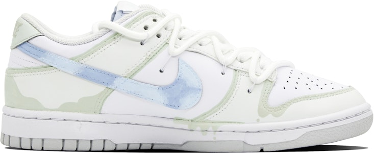 【客製球鞋】 Nike Dunk Low 解構 青提茉莉 泛用 清冷 低筒 板鞋 男款 青藍 Order 【客製球鞋】 Nike Dunk Low 解構 青提茉莉 泛用 清冷 低筒 板鞋 男款 青藍