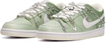 Lookbook Zapatillas Nike Dunk Low 'Cadena Corazón Verde - Verde Vintage' DJ6188-100(TeamE-男款爱心链条复古绿)