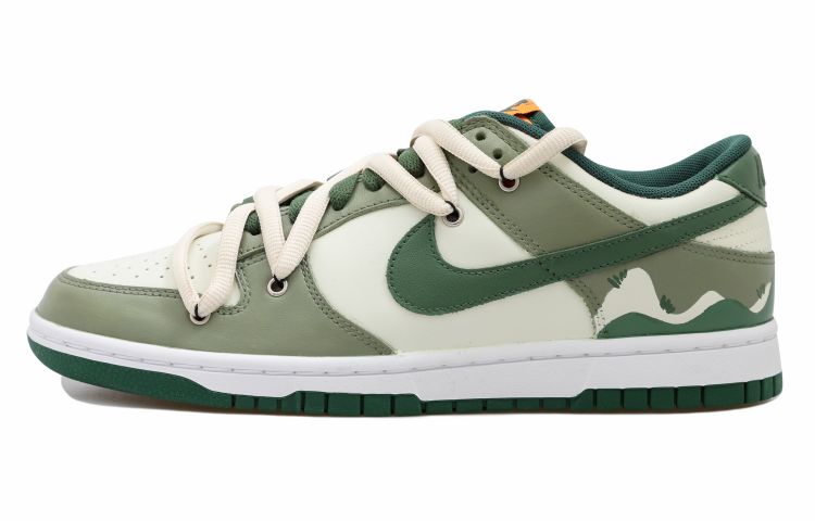 Buy [Sepatu Custom] Nike Dunk Low 'Green Hillside' DD1391-300(Team拾玖-山丘小草男S-BOX)