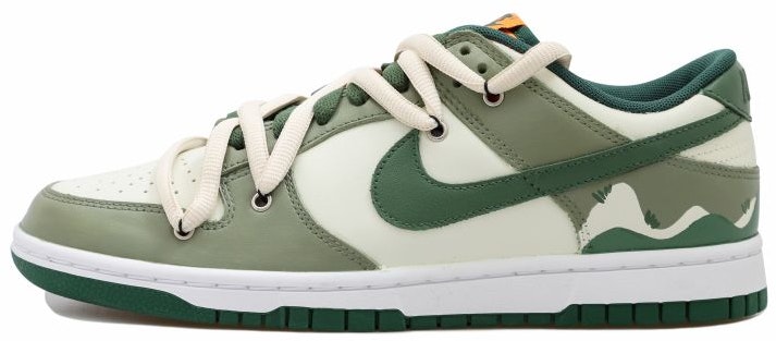 custom-shoes-nike-dunk-low-green-hillside