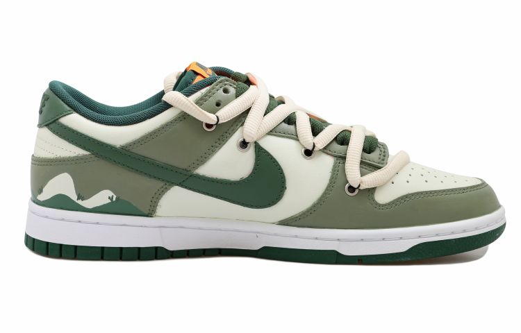 Order [Sepatu Custom] Nike Dunk Low 'Green Hillside' DD1391-300(Team拾玖-山丘小草男S-BOX)