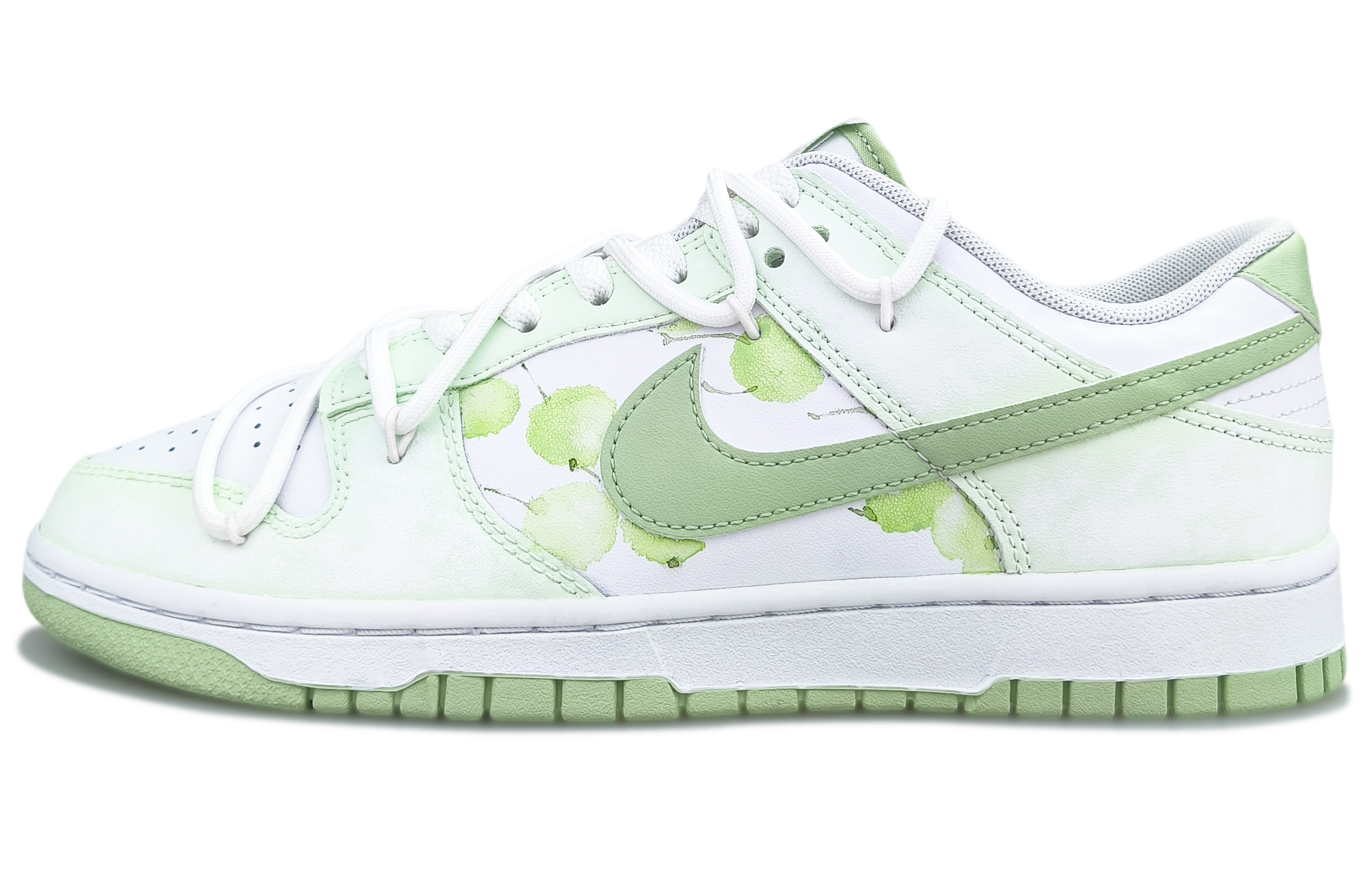 Buy 【定制鞋款】Nike Dunk Low “绿薄荷” DV0831-105(Team79-男款青提乌龙)