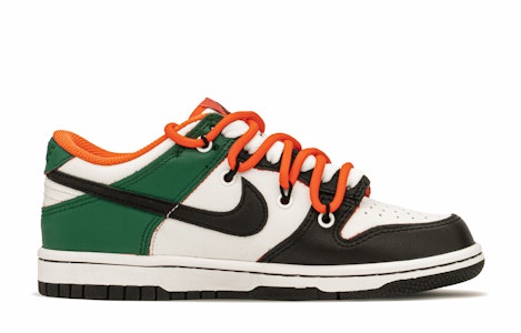 【訂製球鞋】 Nike Dunk Low 青皮紅柚 高級感 黑腳趾 低幫 板鞋 GS 綠橙 Order 【訂製球鞋】 Nike Dunk Low 青皮紅柚 高級感 黑腳趾 低幫 板鞋 GS 綠橙
