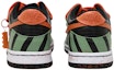 Shop 【訂製球鞋】Nike Dunk Low 橡皮磚掛鍊 泼墨 獨特 活力 解構風 低筒 板鞋 男款 綠橙紅