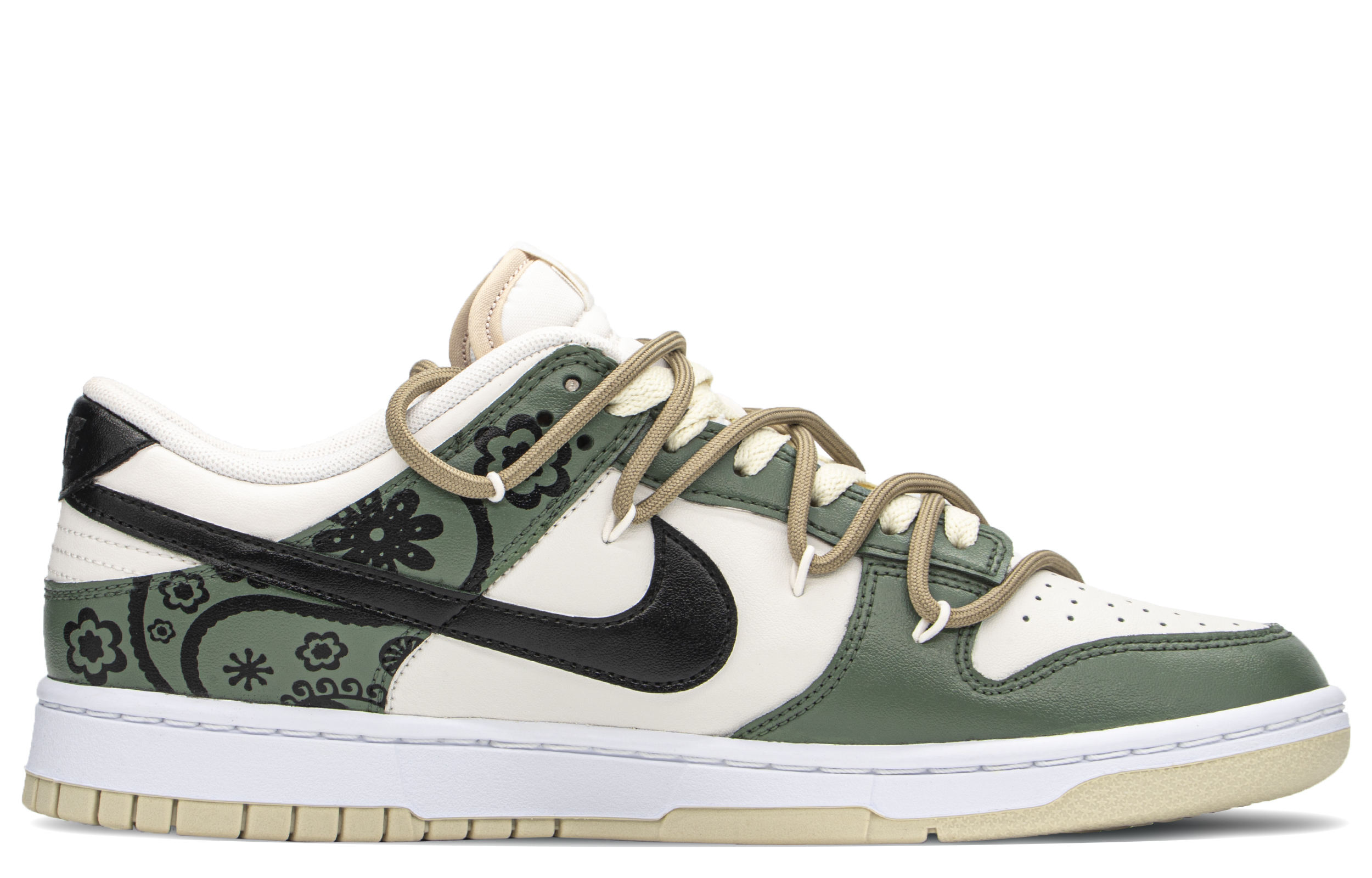 Order [Custom Shoes] Nike Dunk Low 'Green Paisley'