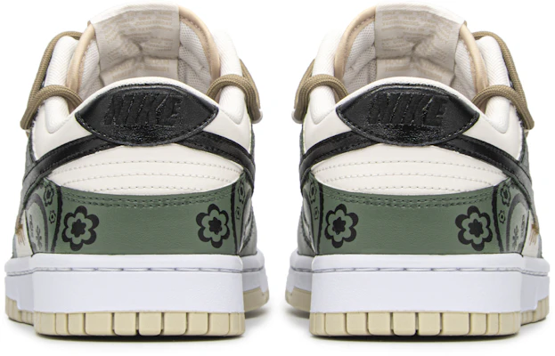 【客製化球鞋】Nike Dunk Low FZBB 街頭腰果 戀愛潮流 禮盒 舒適百搭 低筒 板鞋 男款 綠白 Shop 【客製化球鞋】Nike Dunk Low FZBB 街頭腰果 戀愛潮流 禮盒 舒適百搭 低筒 板鞋 男款 綠白