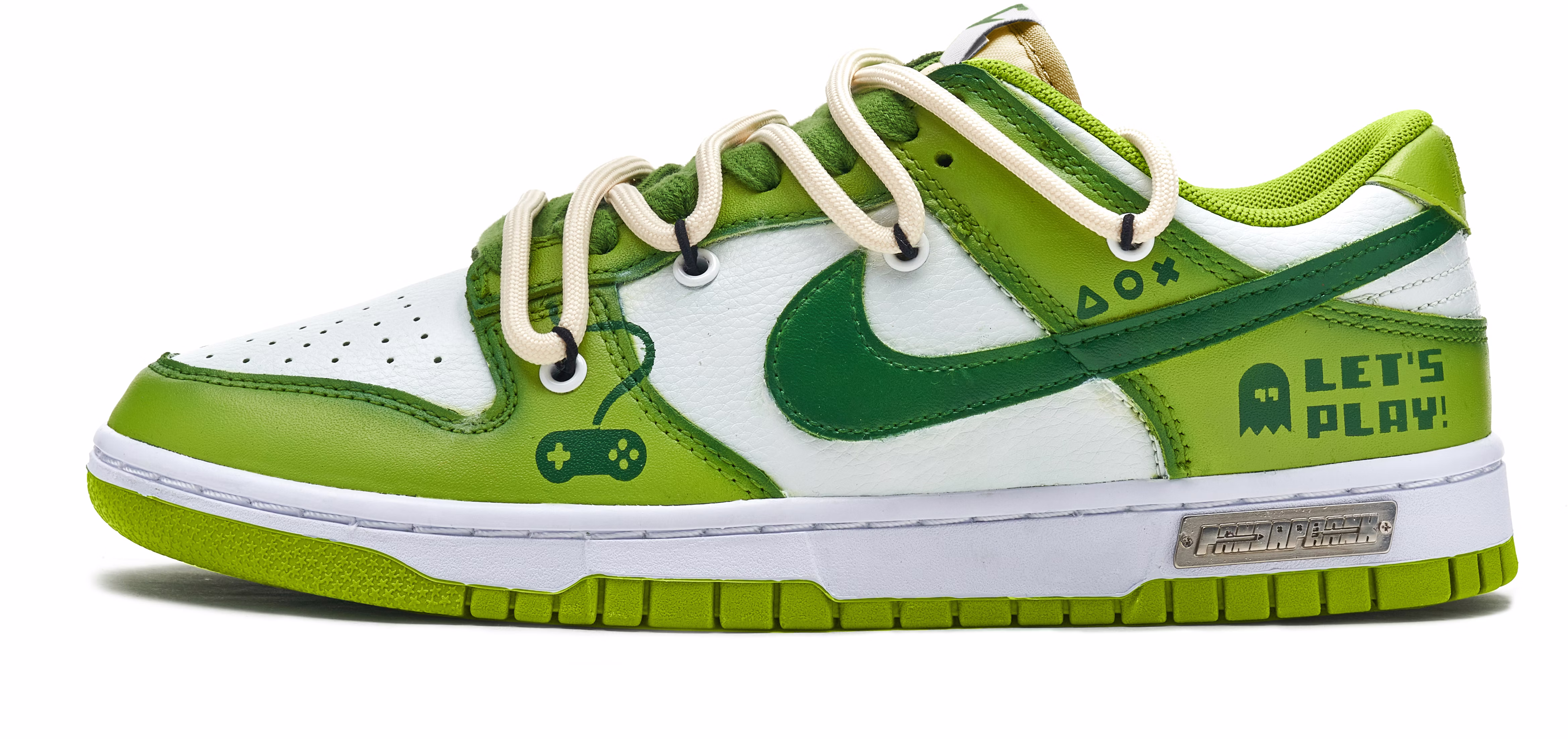 custom-shoes-nike-dunk-low-green-panda-prank
