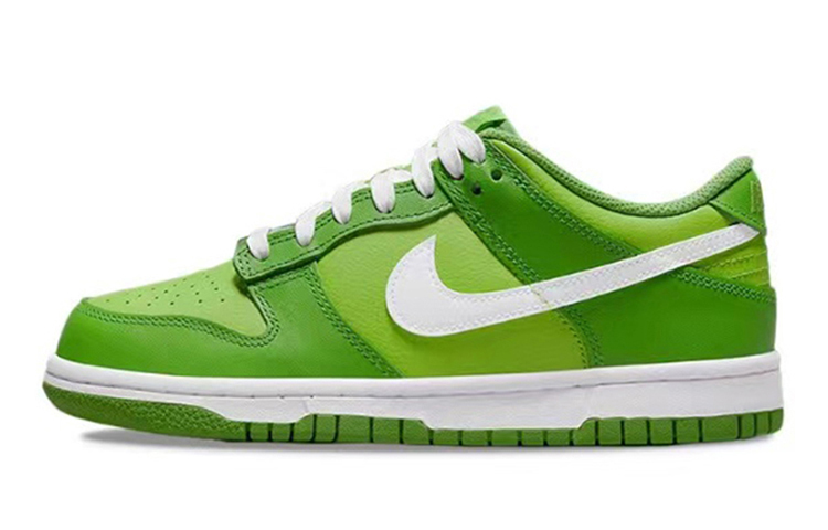 Cheap [Op maat gemaakte Schoenen] Nike Dunk Low ''Groene Panda Grap'' DV9108-711(TeamH-女款蛙蛙S-BOX)
