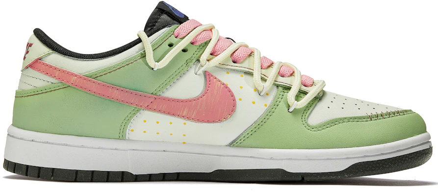 【訂製球鞋】Nike Dunk 自由熊貓 禮盒 紅心芭樂 簡約 搭配 手繪 防滑 低筒 板鞋 男款 綠粉色 Lookbook 【訂製球鞋】Nike Dunk 自由熊貓 禮盒 紅心芭樂 簡約 搭配 手繪 防滑 低筒 板鞋 男款 綠粉色
