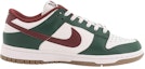 Order 【訂製球鞋】Nike Dunk Low 悠悠茶香 潮流 防滑耐磨 低幫 板鞋 男款 白綠