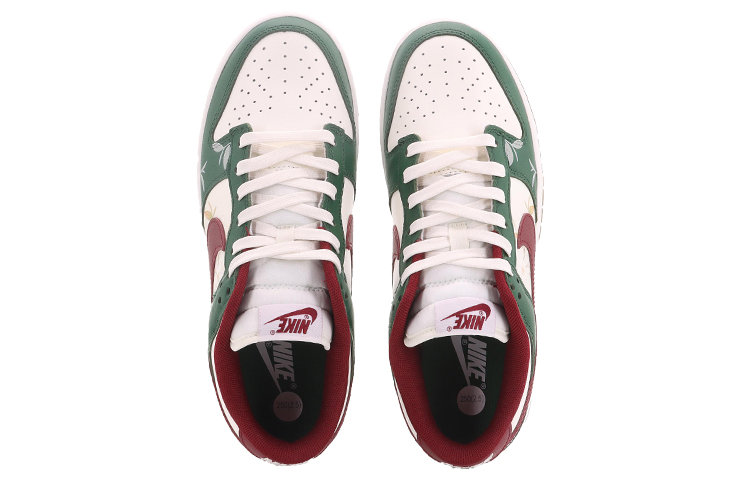 Shop 【訂製球鞋】Nike Dunk Low 悠悠茶香 潮流 防滑耐磨 低幫 板鞋 男款 白綠