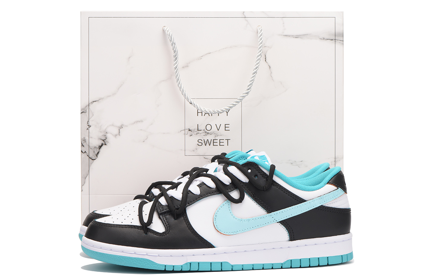 [Custom Shoes] Nike Dunk Low 'Green Vibe Deconstructed'