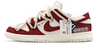 Buy 【訂製球鞋】 Nike Dunk Low 硃砂 戶外 穿搭 高街風 刺子繡 麻繩解構 復古做舊 低筒 板鞋 男款 灰棕紅