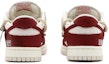 Shop 【訂製球鞋】 Nike Dunk Low 硃砂 戶外 穿搭 高街風 刺子繡 麻繩解構 復古做舊 低筒 板鞋 男款 灰棕紅