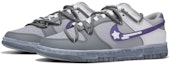 Lookbook Zapatillas Nike Dunk Low 'Gris-Púrpura Estrella Desconstruida' DJ6188-003(Teamfour-男款灰紫)