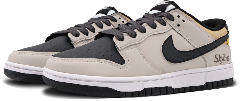 【客製化球鞋】Nike Dunk Low 天際 獨特高級 簡約 百搭 低筒 板鞋 男女款 灰黃 Lookbook 【客製化球鞋】Nike Dunk Low 天際 獨特高級 簡約 百搭 低筒 板鞋 男女款 灰黃