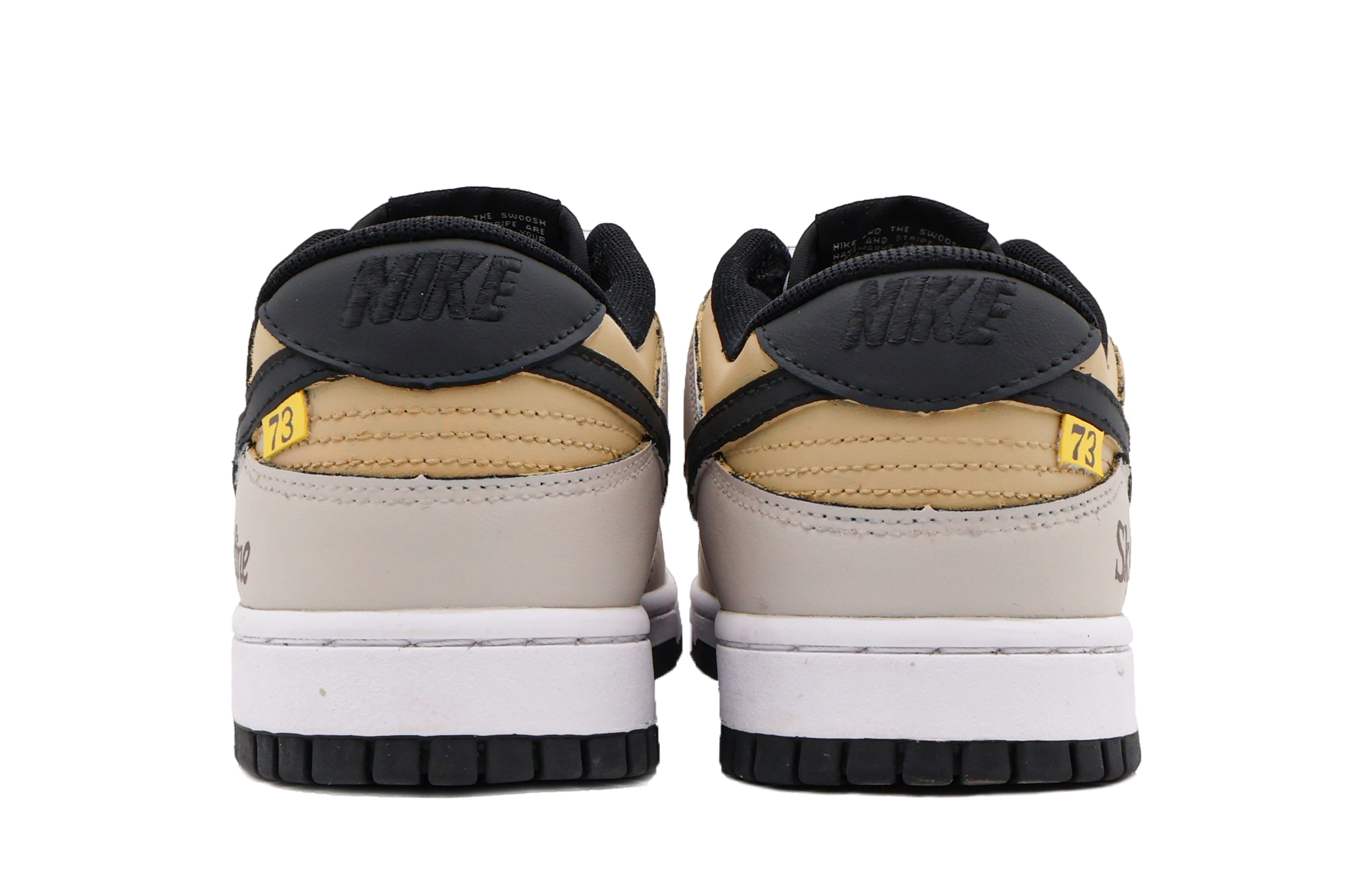 Shop [Sneakers Kustom] Nike Dunk Low 'Abu-Kuning' DD1391-100(Team53-男款天际S-BOX）